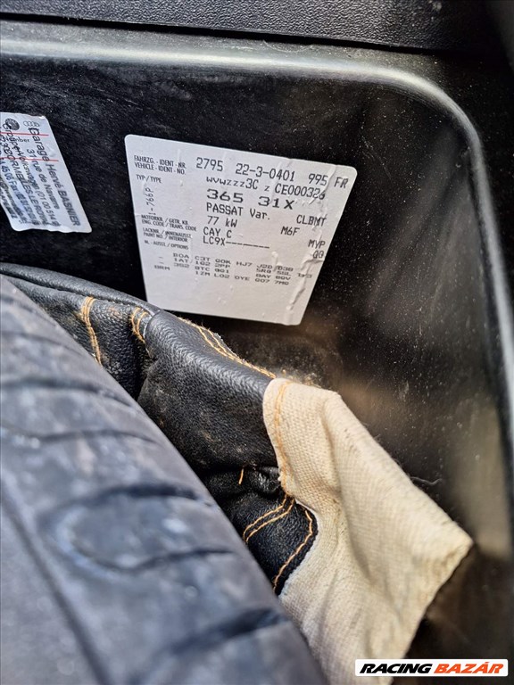  Vw passat 1.6 CR CAY MYP LC9X Alkatrészek 8. kép