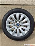  16" újszerű BMW gyári alufelni, rajta 205/55 használt Pirelli nyári gumi 