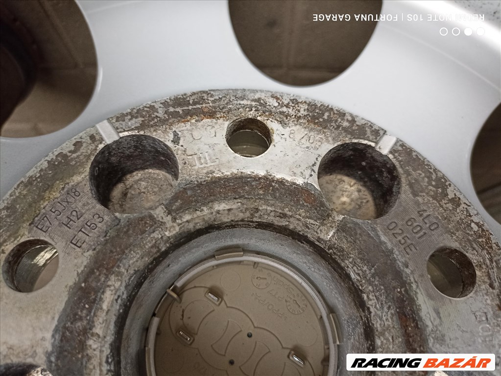 5x130 18" Audi Q7 (4L0) használt alufelni garnitúra +TPMS (R) 7. kép
