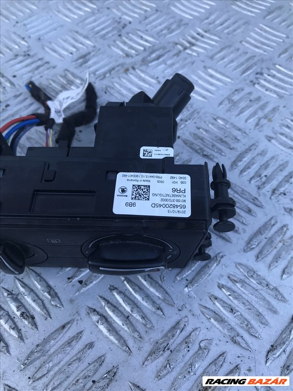 Skoda Scala, Skoda Kamiq fűtéskapcsoló  654820045d 3. kép