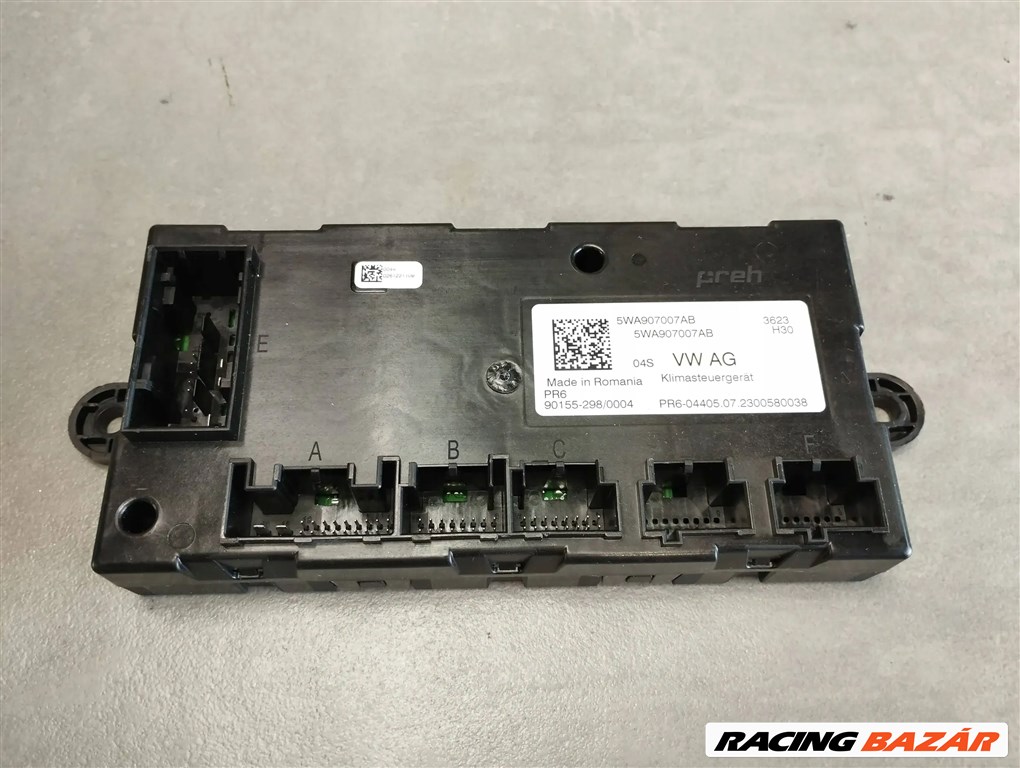 klíma vezérlő modul 5wa907007ab 1. kép