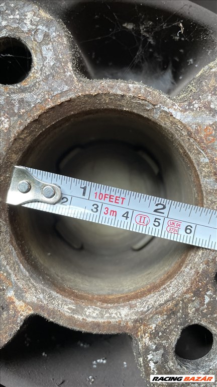  4x108 lyukosztású 15" használt alufelni, rajta 195/60 használt Dunlop nyári gumi 9. kép