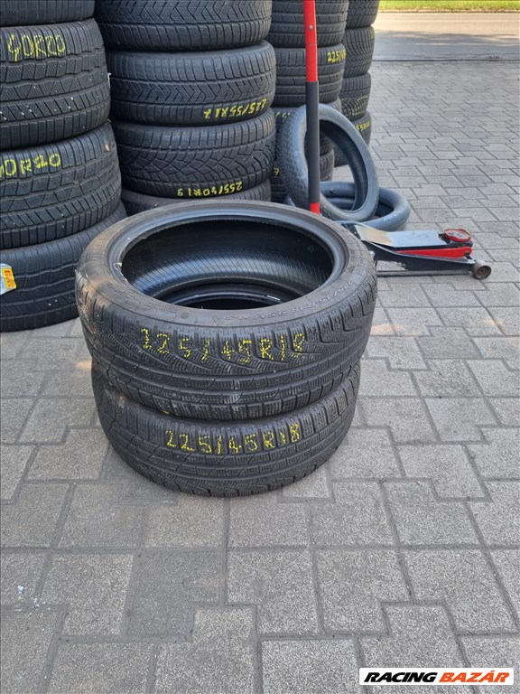  225/4518" újszerű Pirelli Sottozero Winter 240 Serie II téli gumi 2db  1. kép