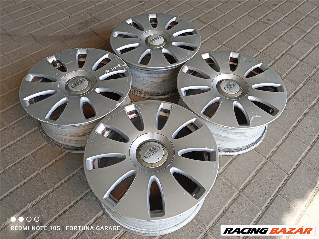  5x112 16" Audi A4 (8E0) használt alufelni garnitúra  2. kép