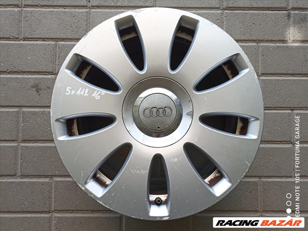  5x112 16" Audi A4 (8E0) használt alufelni garnitúra  4. kép