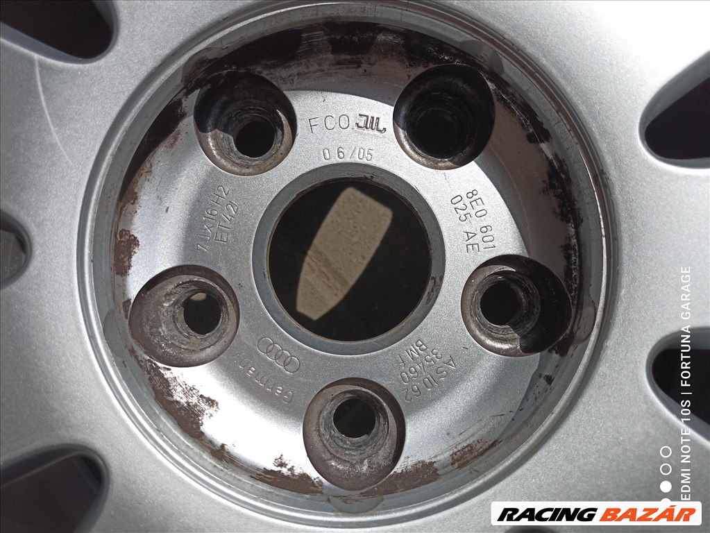  5x112 16" Audi A4 (8E0) használt alufelni garnitúra  7. kép