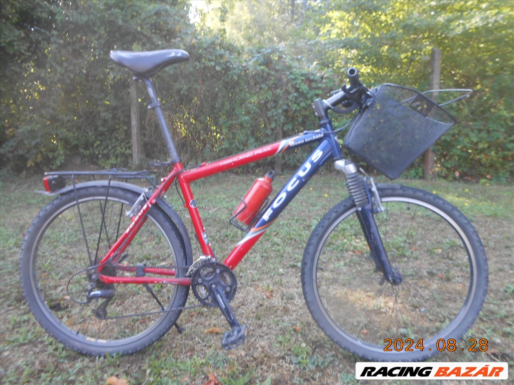 FOCUS HIGHLAND PEAK,RÉGI MINŐSÉGI NÉMET KERÉKPÁR,JAVÍTÁSRA OLCSÓN ELADÓ 29. kép