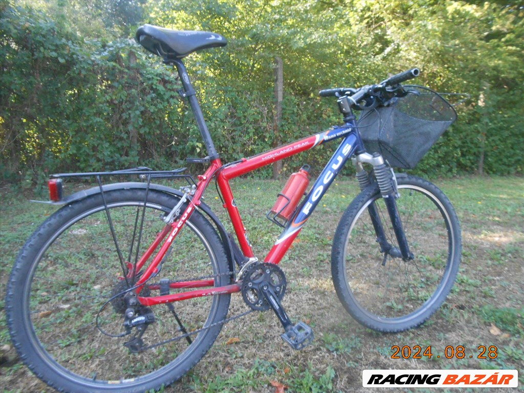 FOCUS HIGHLAND PEAK,RÉGI MINŐSÉGI NÉMET KERÉKPÁR,JAVÍTÁSRA OLCSÓN ELADÓ 30. kép