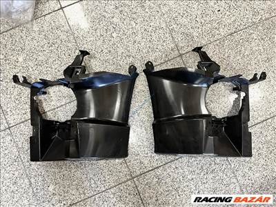 BMW F30 F31 M első lökhárító ködlámpa tartó / dobettét végződés / rács készlet Bal oldal (sofőr oldal) Ködlámpa tartó