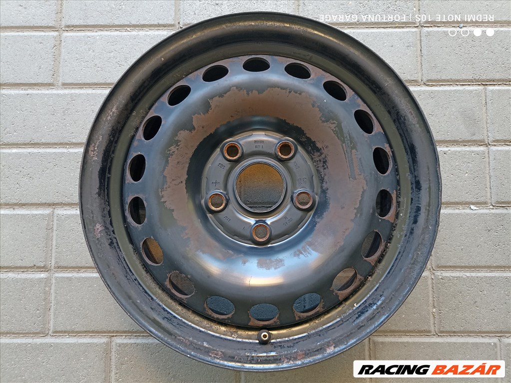 5x112 15" Volkswagen használt lemezfelni garnitúra (R422) 6. kép