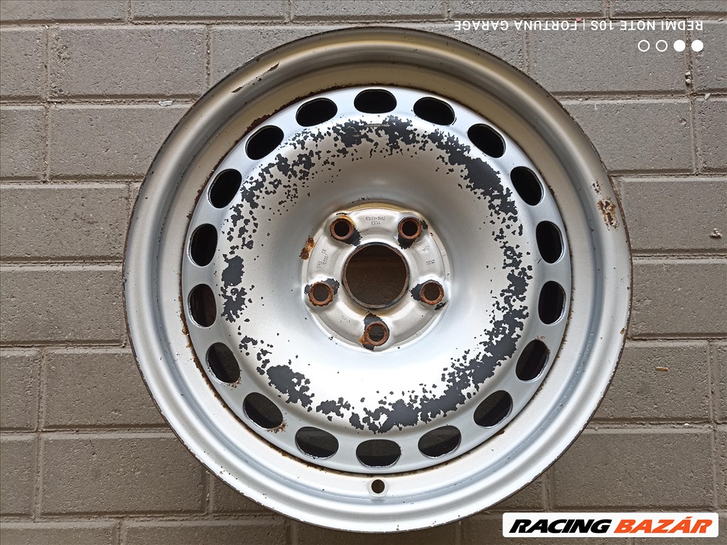 5x112 16" Volkswagen használt lemezfelni garnitúra (431) 5. kép