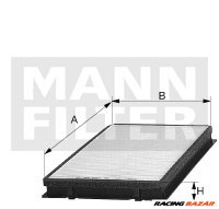 MANN-FILTER CUK 26 018 - pollenszűrő DAF 1. kép