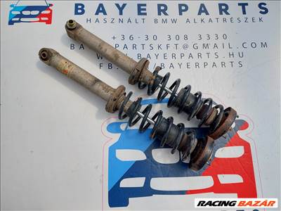 BMW E39 sedan hátsó gólyaláb gátló lengéscsillapító rugó pár eladó (154008) 33521093646