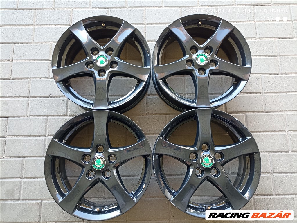 5x112 16" Borbet F használt alufelni garnitúra (R) 1. kép