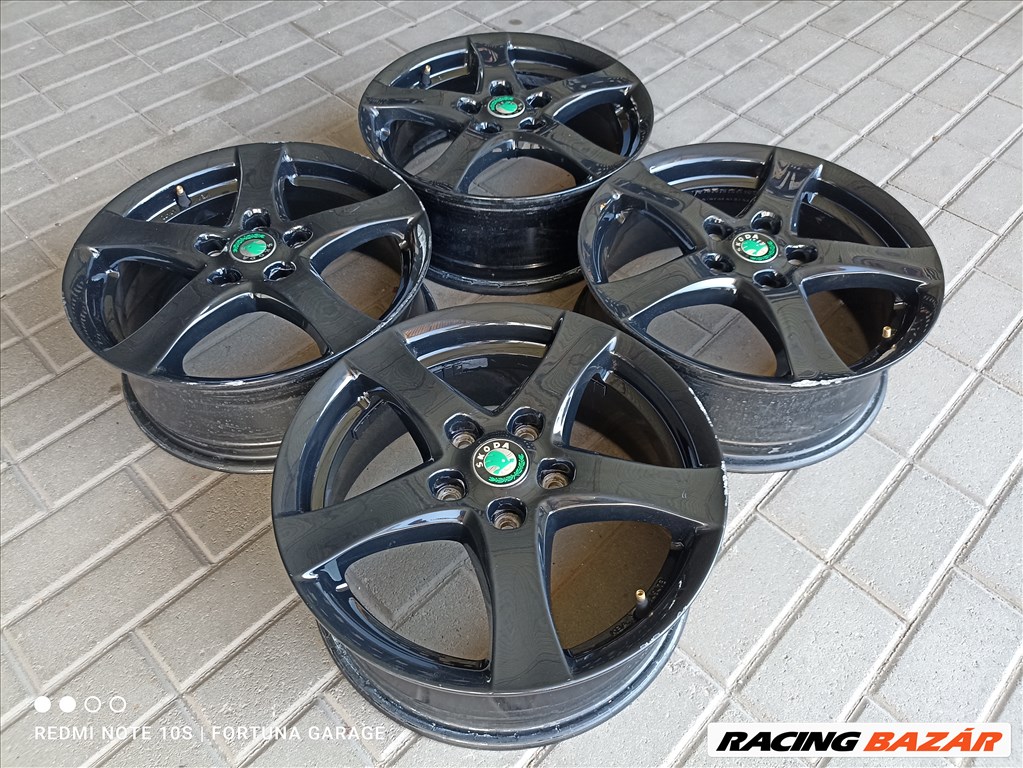 5x112 16" Borbet F használt alufelni garnitúra (R) 2. kép