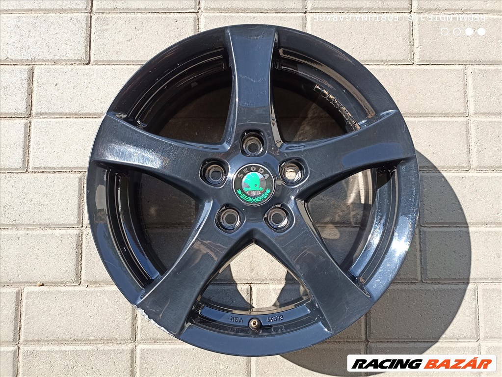 5x112 16" Borbet F használt alufelni garnitúra (R) 5. kép