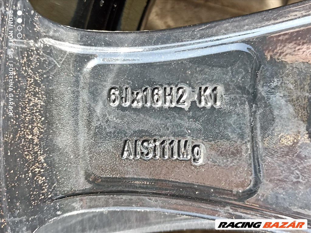 5x112 16" Borbet F használt alufelni garnitúra (R) 8. kép