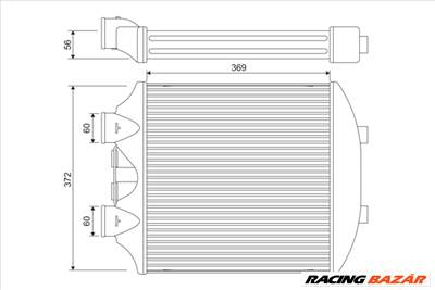 VALEO 818393 - töltőlevegő-hűtő SEAT