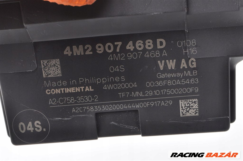 Bentley Bentayga, Audi A4 (B9 - 8W) gateway modul  4m2907468d 2. kép
