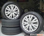 Új 5x112 Volkswagen lemezfelni 205/55 R16 téli gumik   /K221