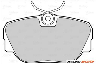 VALEO 302276 - fékbetétkészlet, tárcsafék BMW De La Chapelle