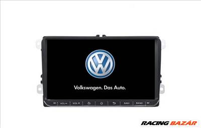 VOLKSWAGEN ANDROID CarPlay MULTIMÉDIA GPS, WIFI, 9 INCH, TOLATÓKAMERÁVAL!