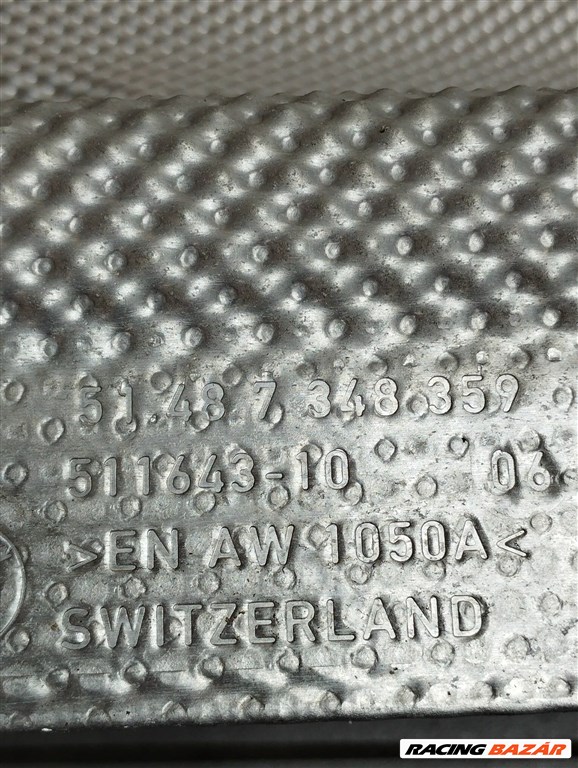 BMW 7-es sorozat G11/G12 hővédő lemez 7348359 3. kép