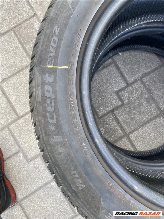  215/5516" használt Hankook Winter Icept evo 2 (W320) téli gumi 2db 5. kép