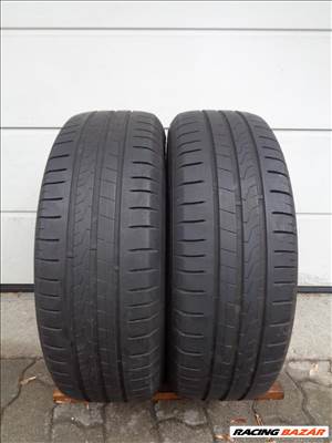 Hankook 195/65R15-ös nyári gumi pár 5mm-es mintával eladó.