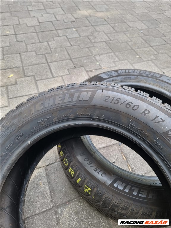  215/6017" újszerű Michelin Alpin 6 téli gumi 2db  5. kép