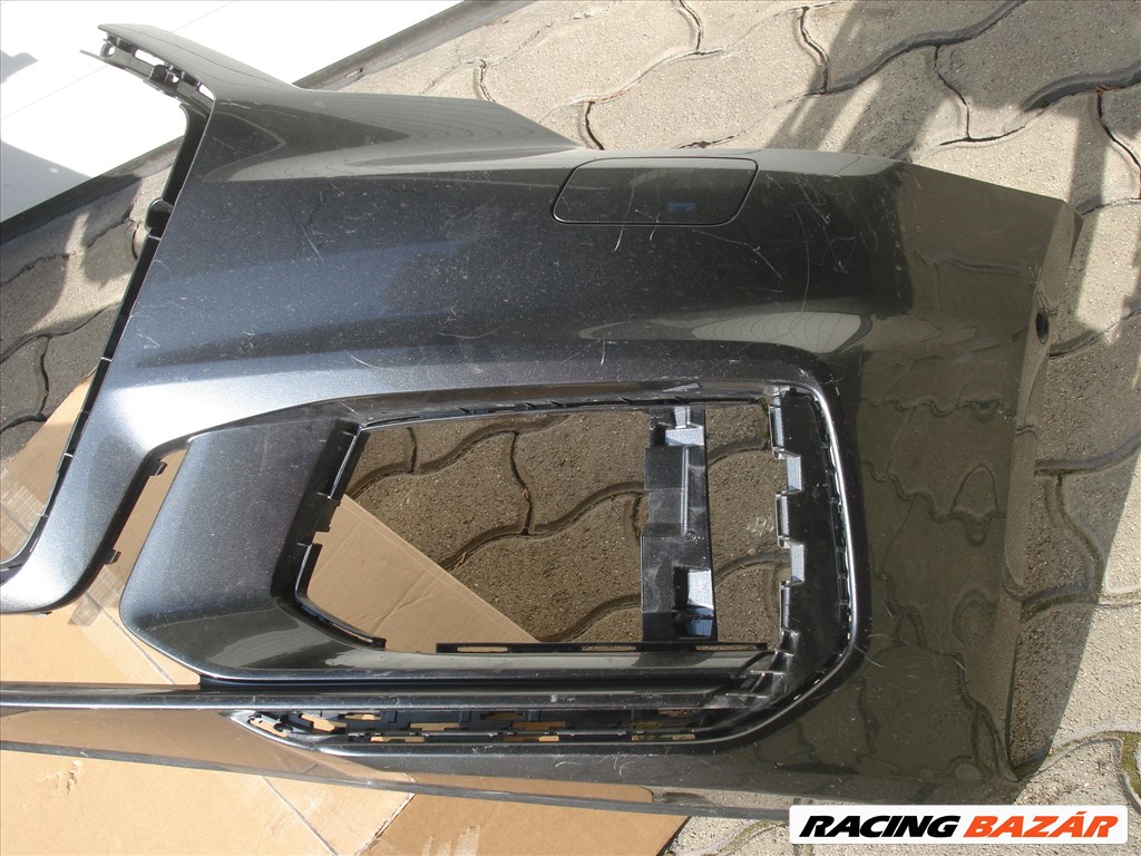 Audi A6 4K S-Line mosós első lökhárító 4K0807437C 2018-tól 3. kép