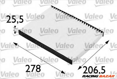 VALEO 698679 - pollenszűrő AUDI SEAT SKODA VW