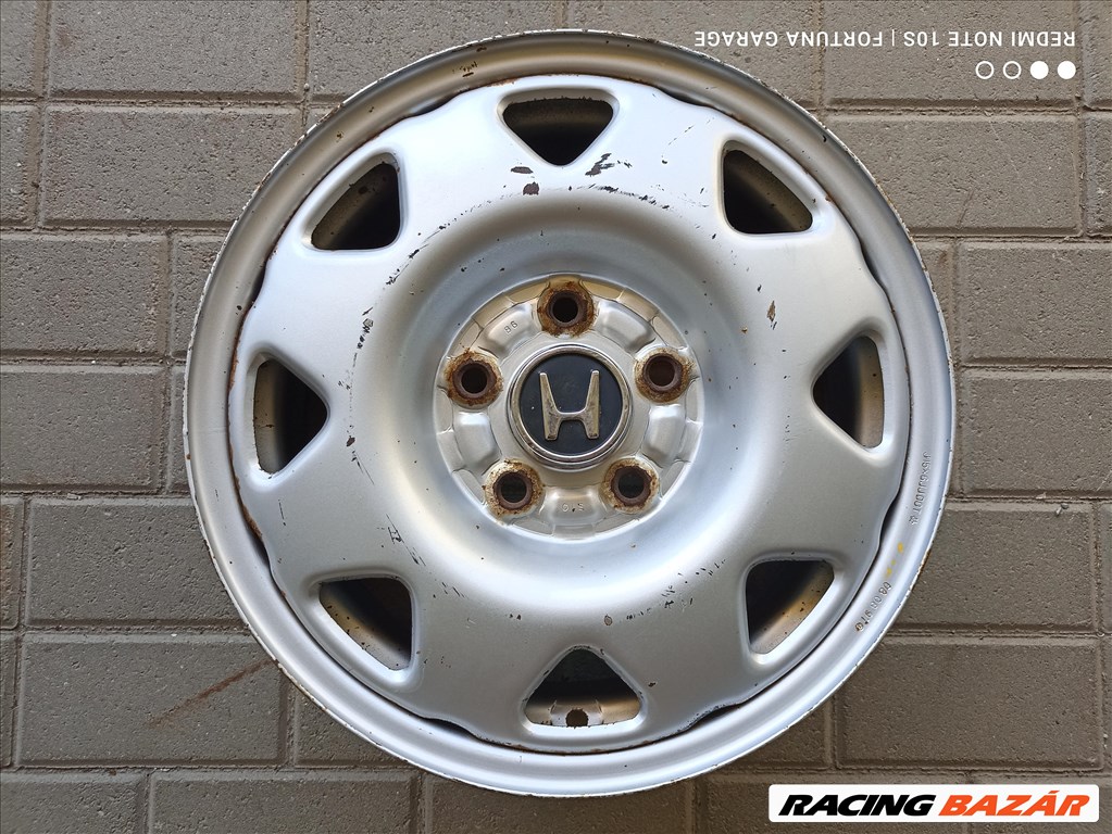 5x114.3 15" Honda CRV használt lemezfelni garnitúra (424) 6. kép