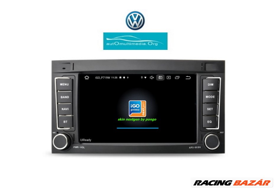VOLKSWAGEN TOUAREG T5 Multivan ANDROID MULTIMÉDIA, RÁDIÓ, WIFI, GPS, BLUETOOTH TOLATÓKAMERÁVAL! 2. kép