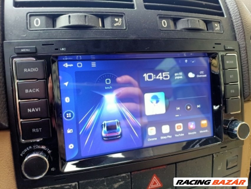 VOLKSWAGEN TOUAREG T5 Multivan ANDROID MULTIMÉDIA, RÁDIÓ, WIFI, GPS, BLUETOOTH TOLATÓKAMERÁVAL! 4. kép