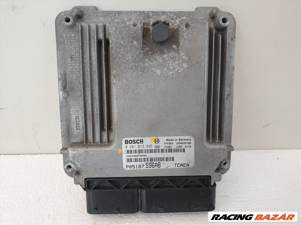 502846 Jeep Patriot, Motorvezérlő, Ecu, P05187596AB, 0281013845 Bosch 1. kép