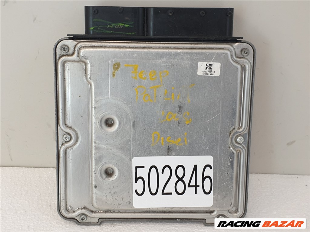502846 Jeep Patriot, Motorvezérlő, Ecu, P05187596AB, 0281013845 Bosch 4. kép