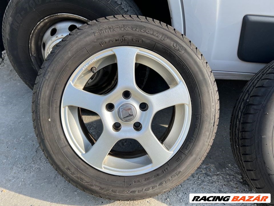 Honda HR-V alufelni garnitúra kerékcsavarokkal nyári gumikkal 195/65 R15 2. kép