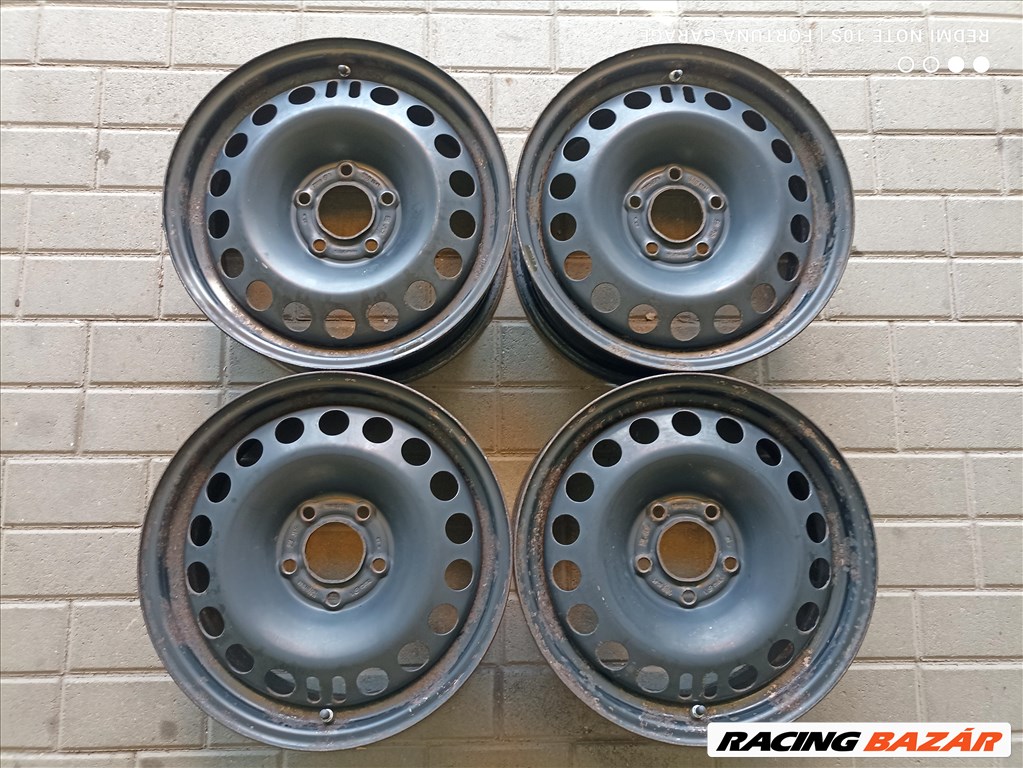 5x115 16" Opel használt lemezfelni garnitúra +TPMS (R433) 1. kép