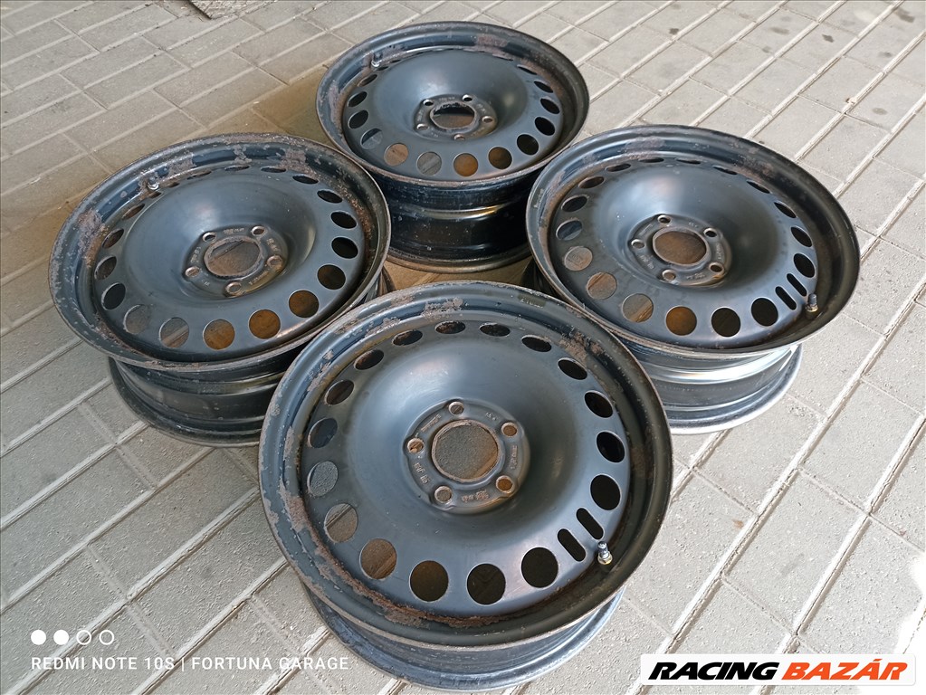 5x115 16" Opel használt lemezfelni garnitúra +TPMS (R433) 2. kép