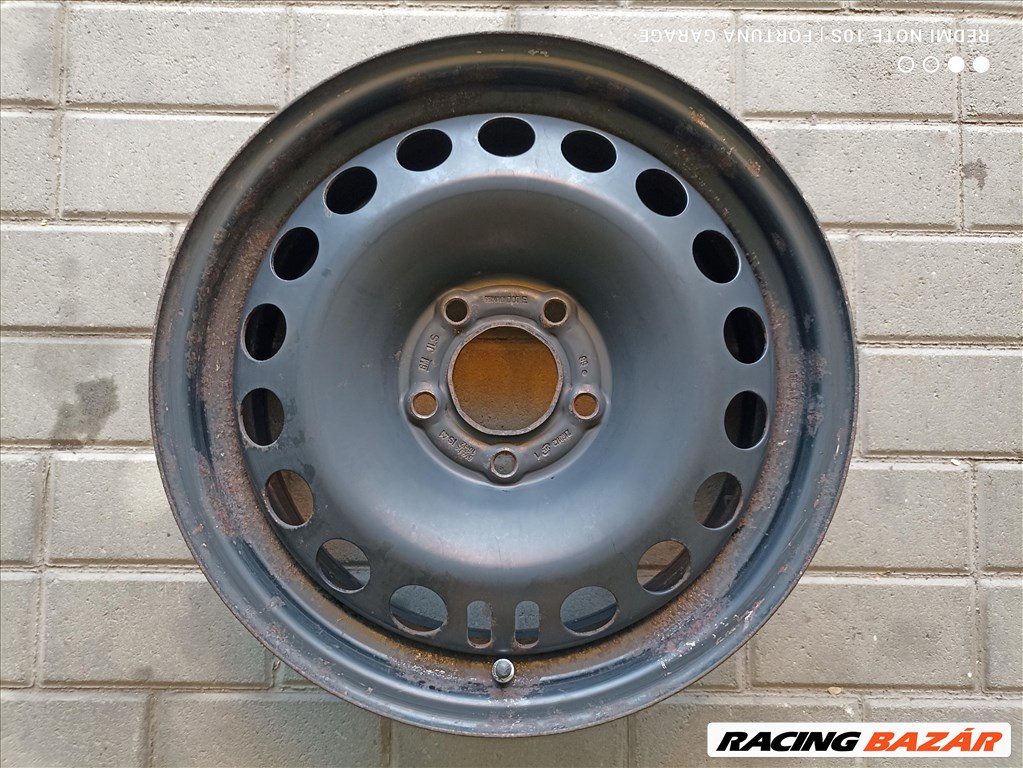 5x115 16" Opel használt lemezfelni garnitúra +TPMS (R433) 5. kép