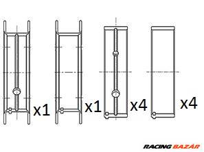 FAI AutoParts BM1067-STD - főtengelycsapágy HYUNDAI KIA