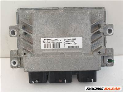 502953 Renault Clio 3, 2010, Motorvezérlő, Ecu, S120200105A, 8200522357 Siemens.