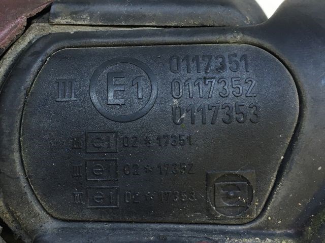 BMW 5 E34 Jobb Visszapillantó Tükör (Elektromos) 4. kép