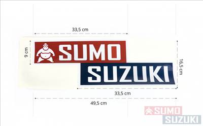 Matrica "Sumo Suzuki" logóval Nagy