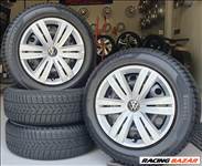 Újszerű 5x112 Volkswagen Caddy lemezfelni 205/60 R16 téli gumik    /K225