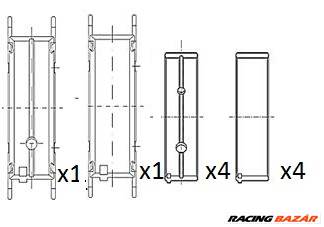 FAI AutoParts BM1068-025 - főtengelycsapágy HYUNDAI KIA