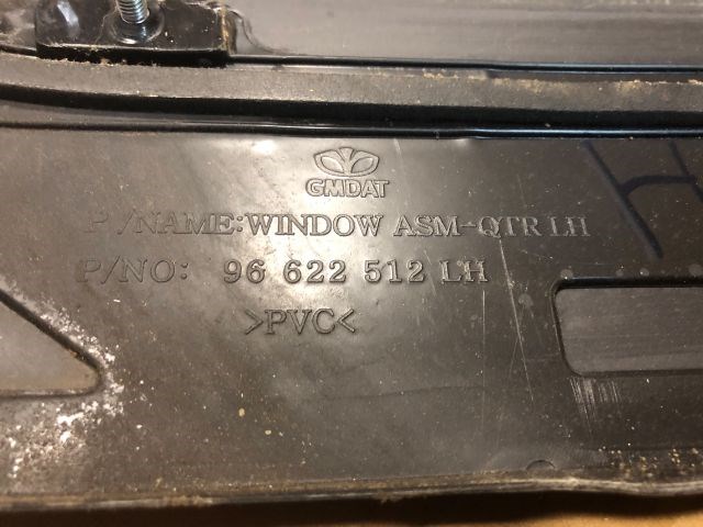 CHEVROLET CAPTIVA Bal C Oszlop Oldalablak Üveg 3. kép