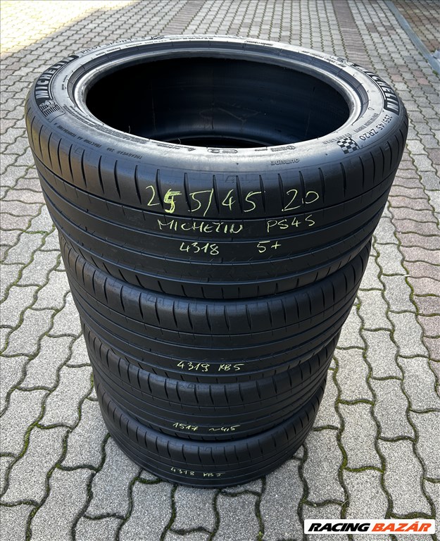 255/45R20 4db Michelin Pilot Sport 4s nyári gumi PS4 s 255/45 R20 255 45 20 1. kép
