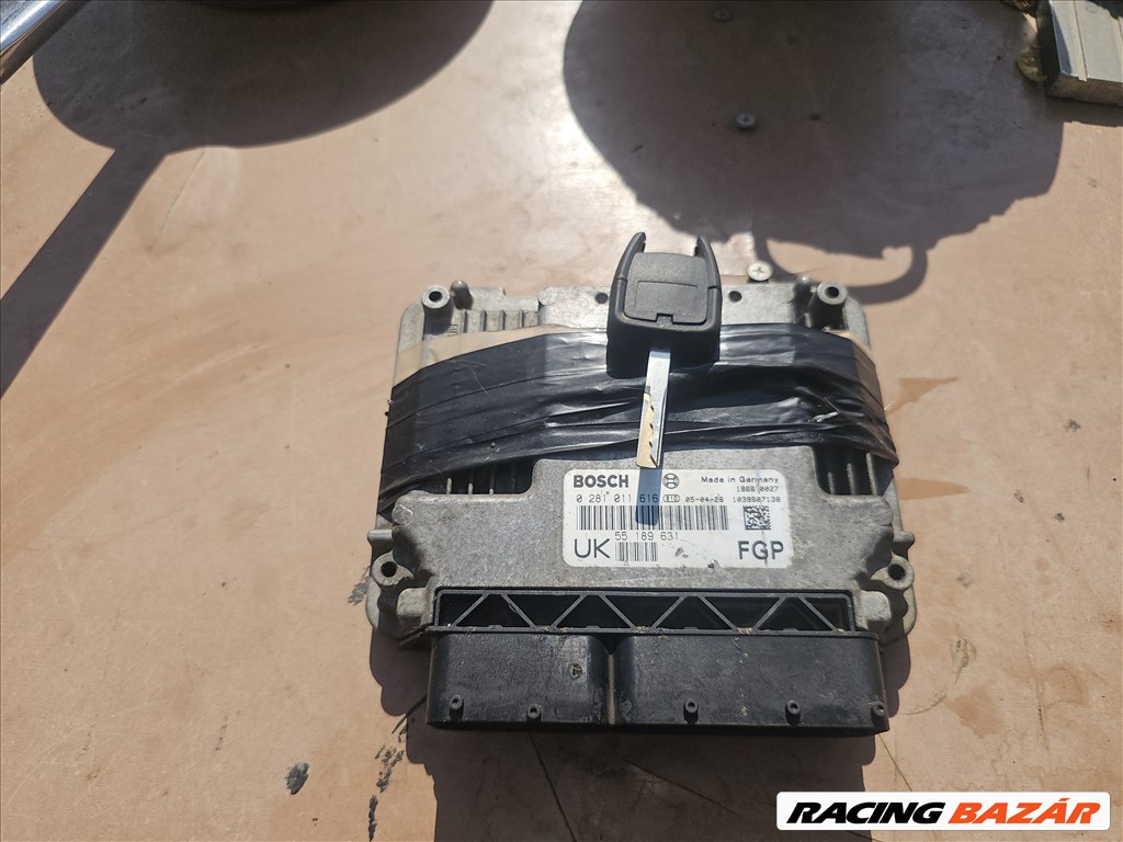 Opel Vectra C Motorvezérlő komputer elektronika  3. kép